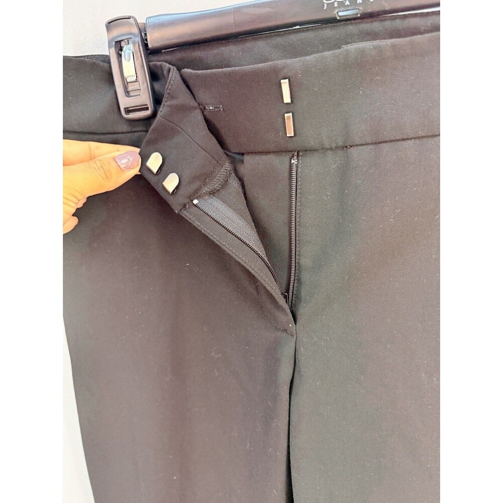 Ann Taylor Black Women Straight Pants-Size 6 - Picture 13 of 13